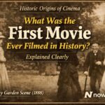Roundhay Garden Scene 1888, the first movie ever filmed in history by Louis Le Prince