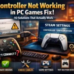 Controller Not Working in PC Games Fix