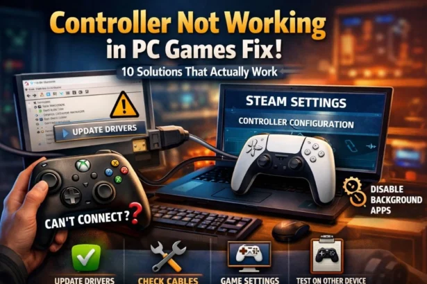 Controller Not Working in PC Games Fix
