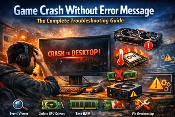 Game Crash Without Error Message Fix