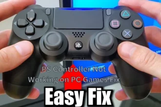 PS Controller Not Working on PC Games Fix