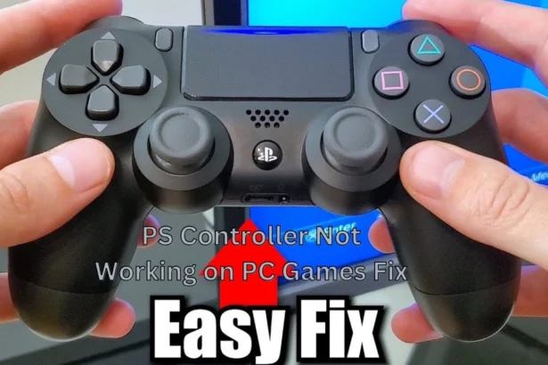 PS Controller Not Working on PC Games Fix