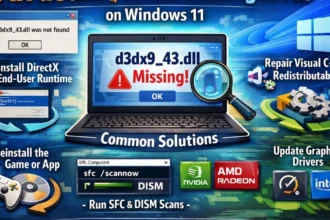 d3dx9_43.dll missing error fix windows 11