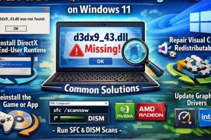 d3dx9_43.dll missing error fix windows 11